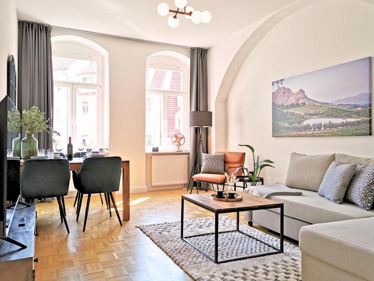 Fynbos Apartments Theaterblick, Historisch & Stilvoll, Parkplatz マイセン 部屋 写真